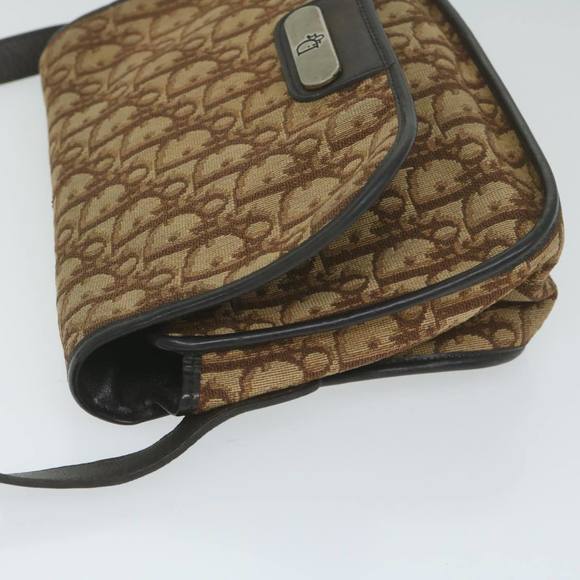 Christian Dior Trotter Canvas Shoulder Bag Brown Auth bs10601 - Picture 5 of 16